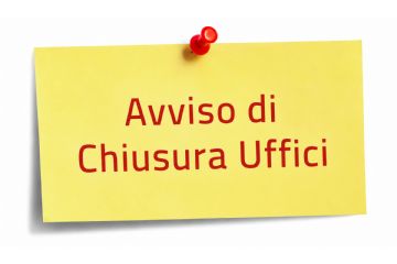 Chiusura Ufficio Scuola